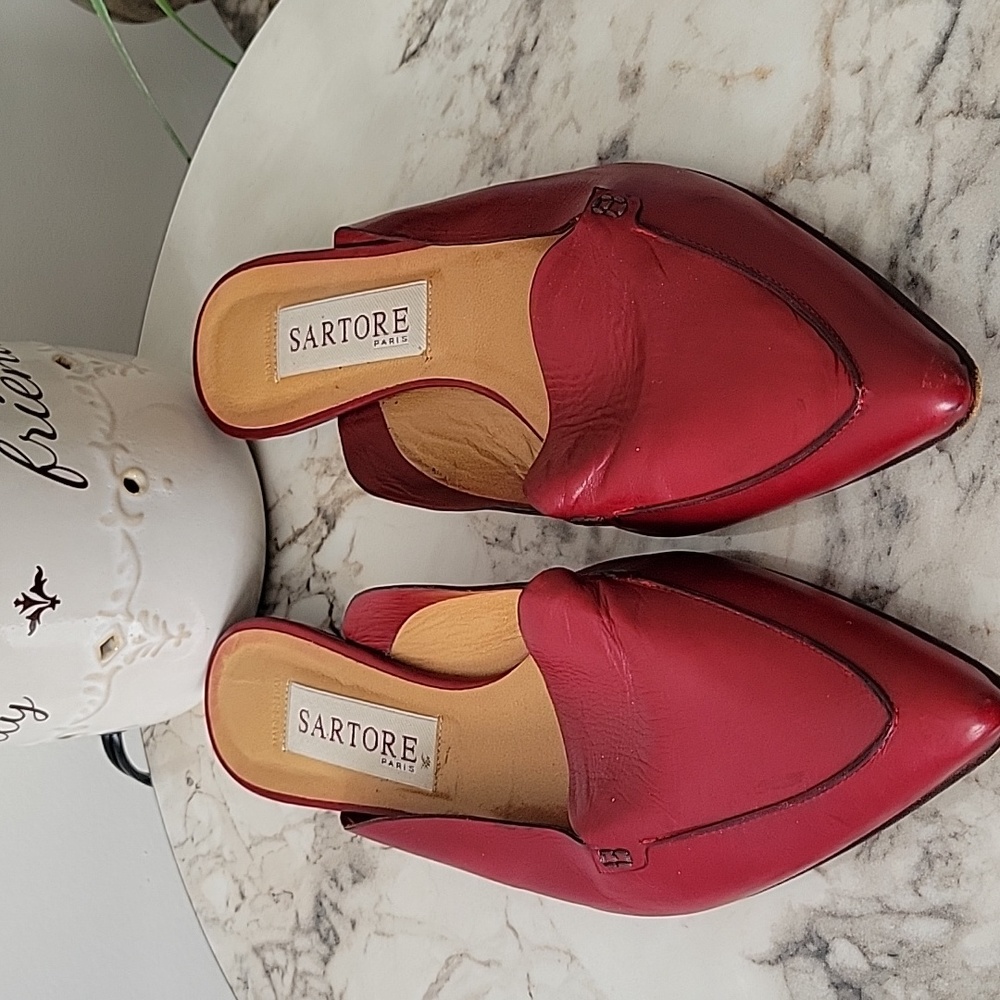 Sartore red shoes